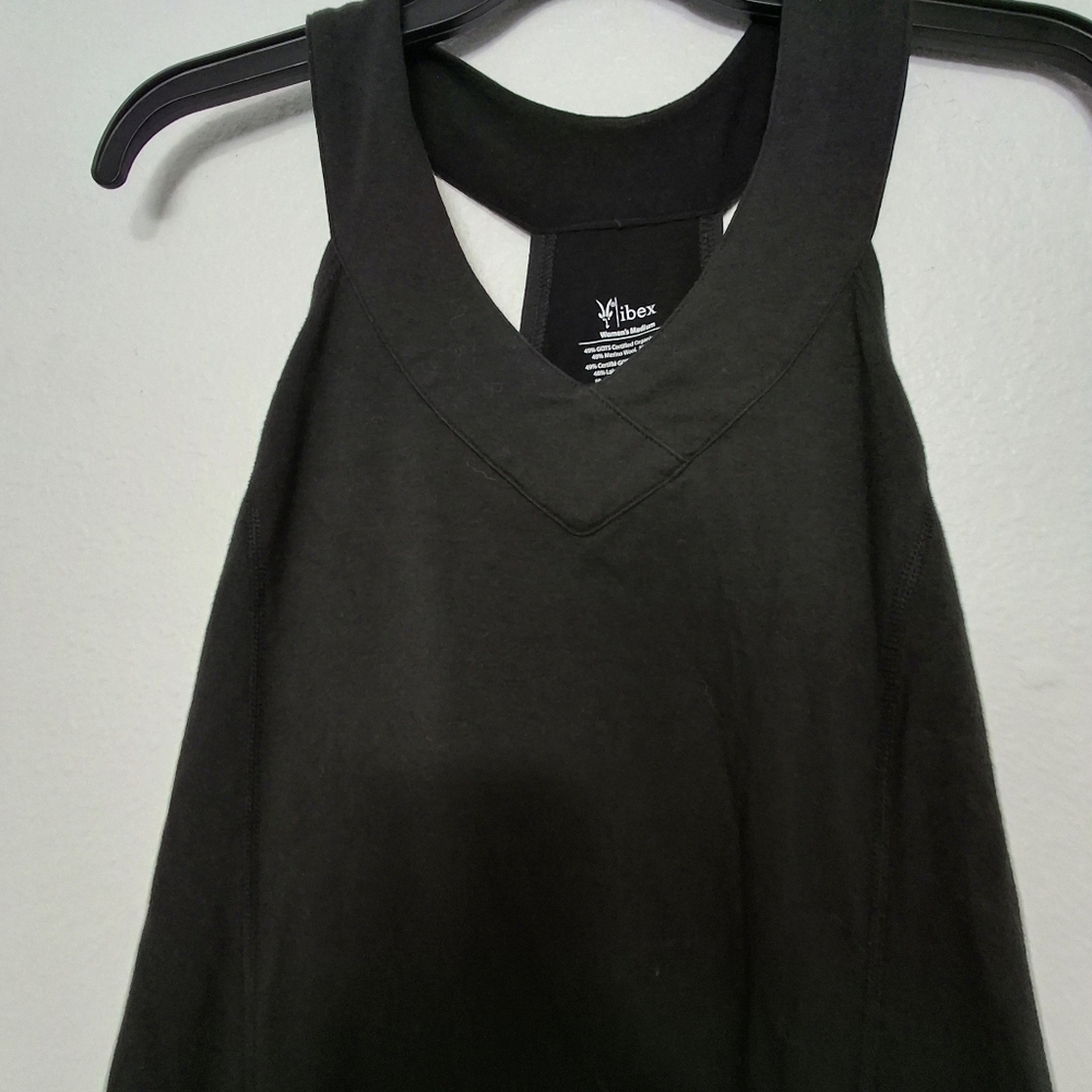 Ibex Dress Tank Organic Cotten Wool Blend Active Wear Dress - Picture 5 of 10